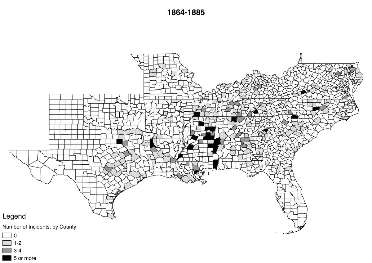 2/ The basic finding of the study is that white Southerners burned and ransacked a lot of schools. I could verify 631, but the number could have been twice as high.