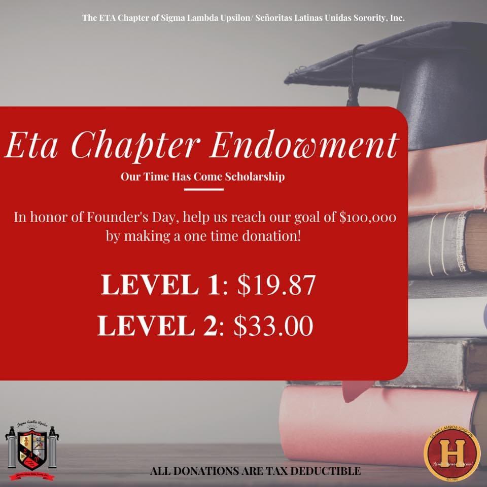 Evolucionada_2's tweet photo. On this #GivingTuesday and through 2022 I invite you to #helpmehelpher via a #pledge or  #donation of $19.87or $33 to help @SLU_Eta establish an Endowment Scholarship Fund for Black and Latina undergrad women at @SyracuseU  share and/or click on the link: https://t.co/MbOel3vl5t https://t.co/QkFgpAIldn