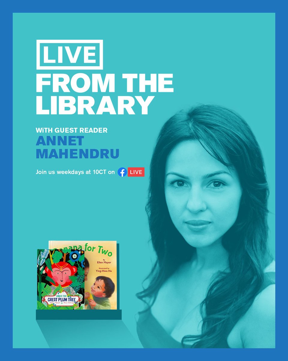 AnnetMahendru's tweet image. Join me tomorrow #LiveFromTheLibrary for a bilingual English/Hindi story time!  See you at 10 AM Wednesday: m.facebook.com/story.php?stor… 🥸