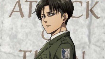 Official Art of Levi Ackerman by Mappa Studio.