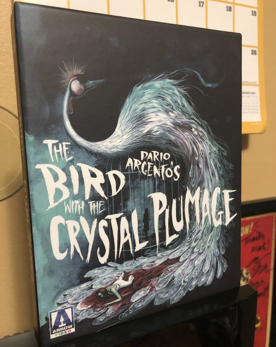 DECEMBER 1: Eagle-eyed viewers (probably) already guessed my first  #Deucember film from the 42nd Street pic I used at the top of the thread (advetised on the Selwyn Theater’s marquee): the  #giallo classic THE BIRD WITH THE CRYSTAL PLUMAGE (dir: Dario Argento)