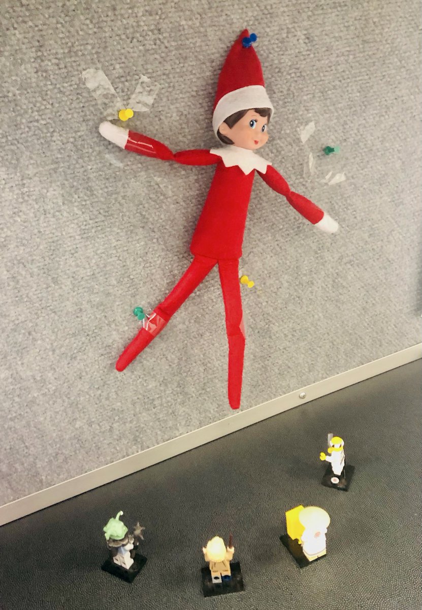 TFCFinancial's tweet photo. Poor Elvira!
Being attacked by the Lego people!

#elfontheshelf #tfcfinancial #itschristmastime https://t.co/BpTOVR2Yhp