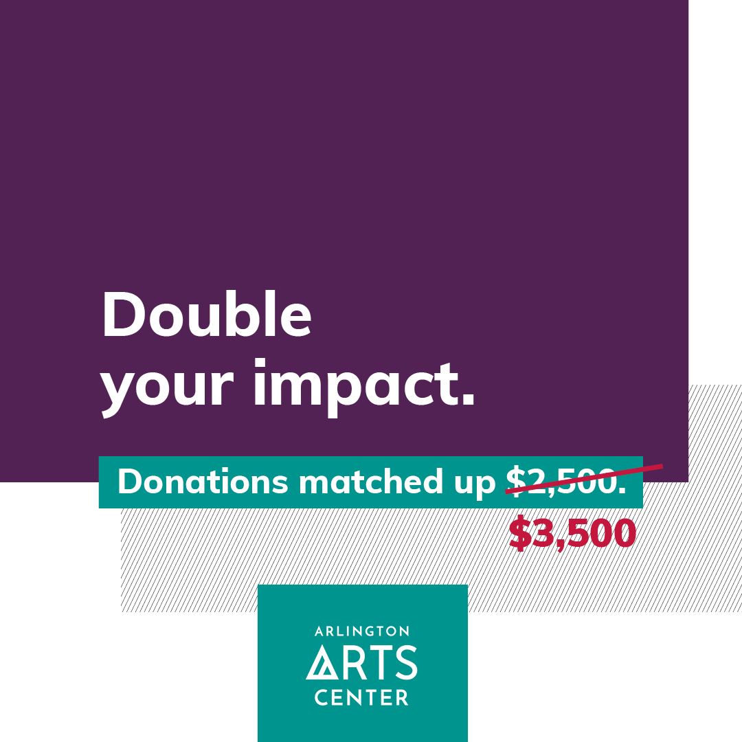 SheknHD's tweet photo. It’s #GivingTuesday2020! It would mean so much to me &amp; everyone at @arlartscenter if you’d donate to help support the artists and community AAC fosters. AAC started the day with a $2500 match. Let's help AAC meet this new stretch goal! #ArtMatters #arlingtonartscenter #AACLove https://t.co/uOv2f1Rq8u