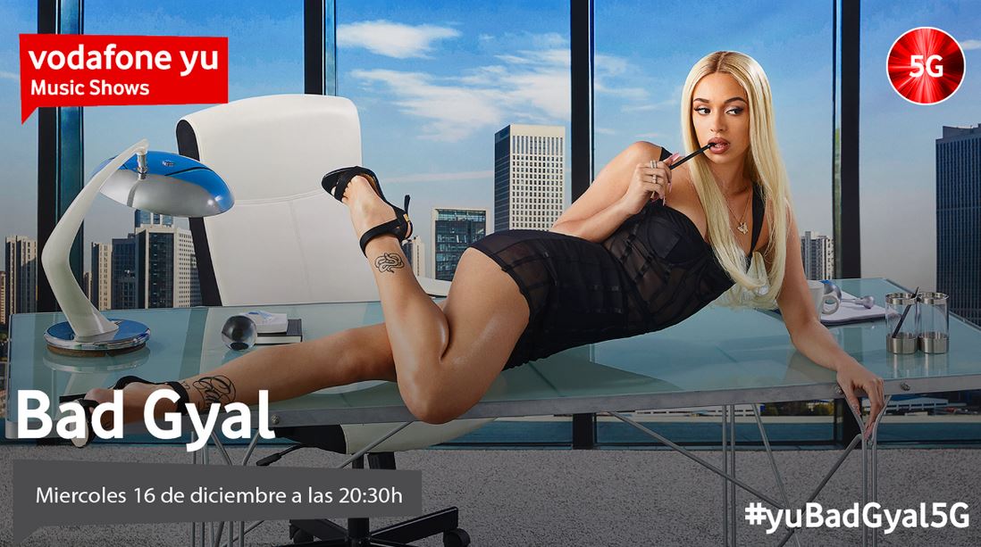 ZoccoZC's tweet photo. No te pierdas el concierto de Bad Gyal en streaming 5G que llega con los Vodafone yu Music Shows

https://t.co/2XWL3XSi74

#BadGyal #concierto #streaming https://t.co/bVgaZa0M8Z