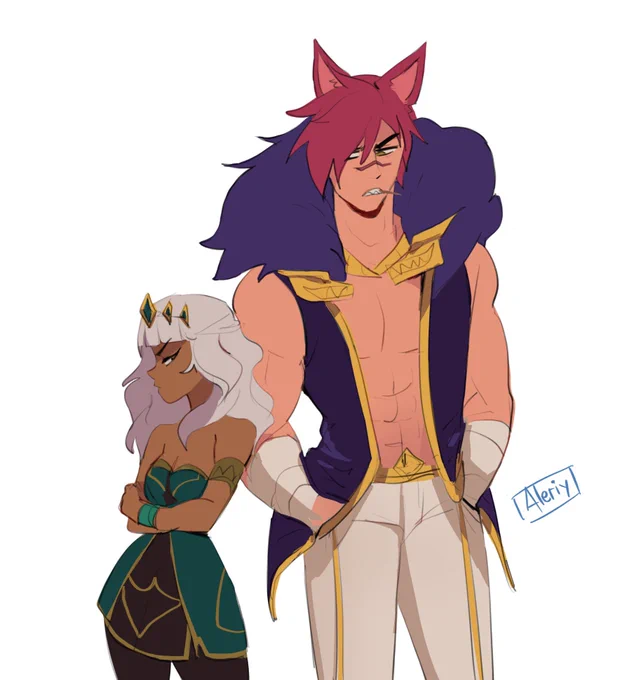 Love is....in the air (?)

#qiyana #Sett #LeagueOfLegends #ArtofLegends 