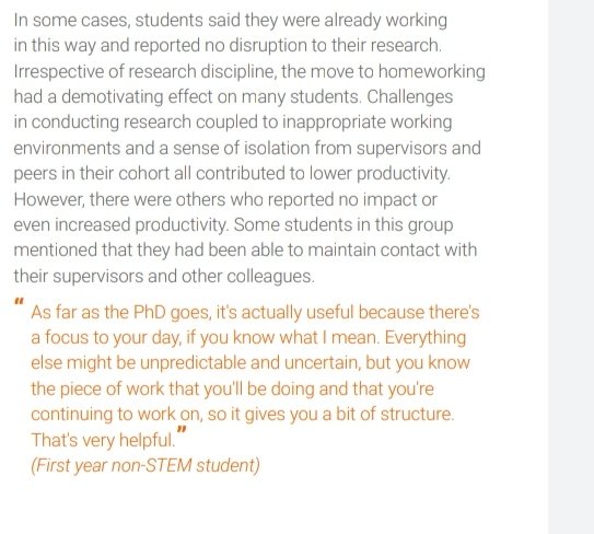 This is how this has been translated in the UKRI report, for posterity. I haven't yet found this quote in the NatCen report but I'm not at the end of the close read yet.  https://twitter.com/elmunro/status/1333886757318881286