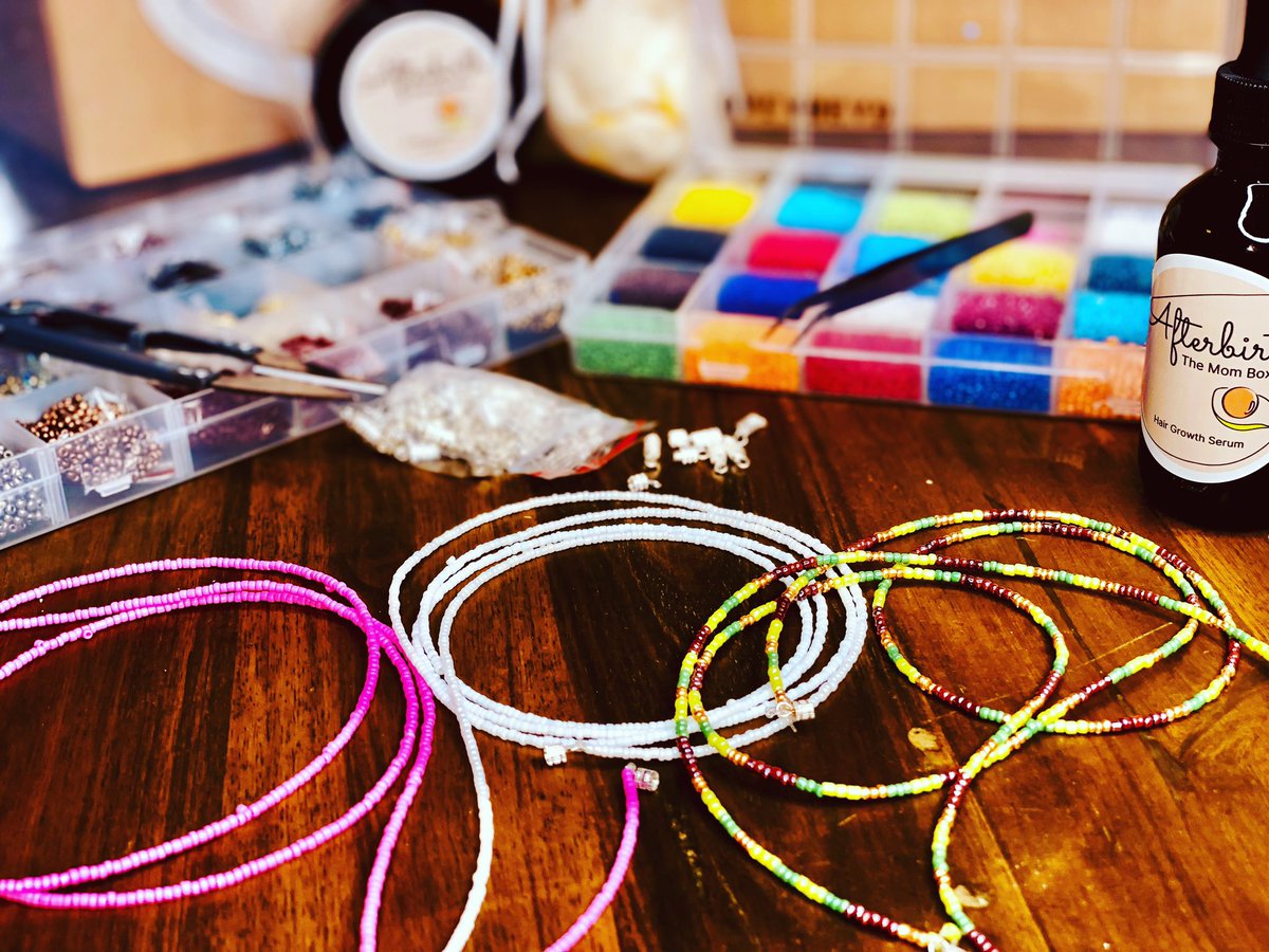 Waist beads are a symbol of femininity, fertility, sensuality, and spiritual well-being. They also give you awareness of how much weight you have lost. Throughout Africa waist beads are worn for several different reasons, waist shaping being 1 of those reasons primarily in Ghana