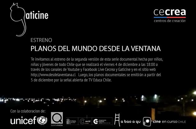 ➡➡➡Atención con esta invitación, tenemos el estreno de una serie documental llamada  "Planos del mundo desde la ventana" 🎬🎥😉