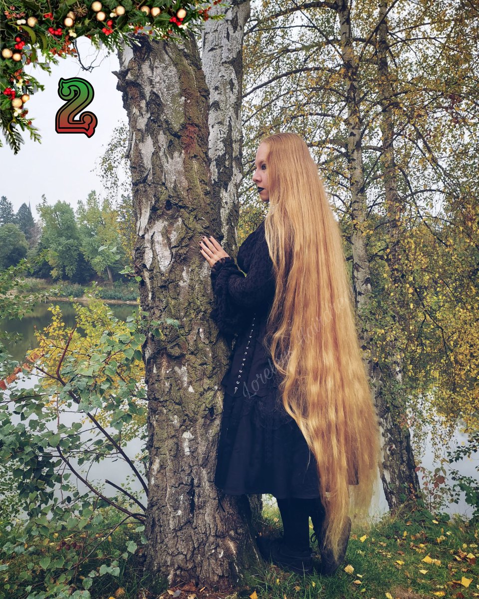 LoreleysHair's tweet photo. 🎀✨Door No 2✨🎀
.
.
#adventcalendar #adventskalender #adventkalender #türchen2 #december #dezember #longhair #verylonghair #openhair #longhaircommunity #langehaarekeinemodeeinelebenseinstellung #langehaare #rapunzel #rapunzelhair #realrapunzel #christmastime #gothgirl #goth https://t.co/KxahCFI8Ce