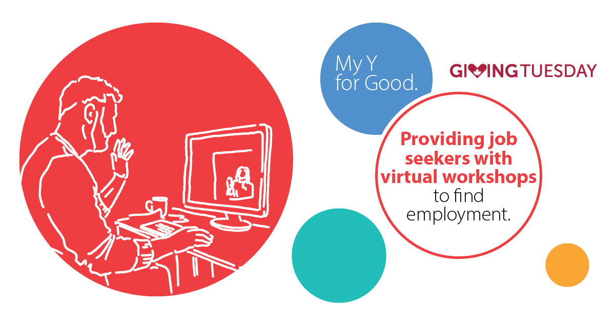 YMCASM's tweet photo. YMCA Employment Services conducted 48 live, virtual workshops & information sessions to assist job seekers in a time of economic recession.
We’re here for our community. Now, more than ever, the Y needs your support. Donate at https://t.co/38mXG9Pu6u #GivingTuesdayCA #MyYForGood https://t.co/jrDu9ZVePX