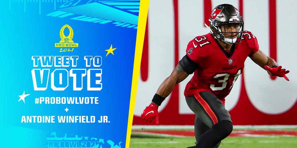 TRSIPE's tweet image. Tweetimg to vote for the Pro Bowl. #ProBowlVote + #AntoineWinfieldJr