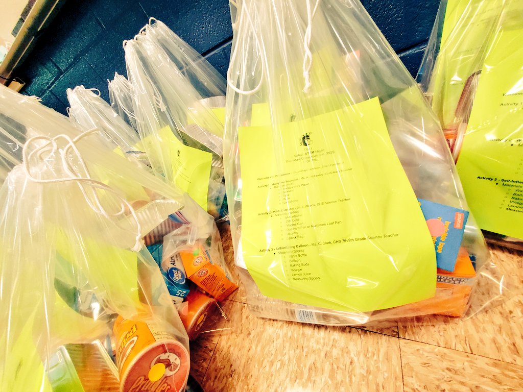 MrsCJohnsonSC's tweet photo. Getting excited for our Title I Virtual STEM night on Thursday! Families will be making hologram projectors, wifi extenders and selfinflating balloons. #chsinnovates #handsonsciencefromadistance #virtuallearning  @Trojansblue https://t.co/7NExkvzmho