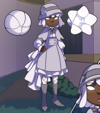 When making darker-skinned characters, this is usually a problem I see with designs. The skin undertone and the VALUES are either too similar or not contrasting enough. It is harder to find that balance, but when you do, you get PLP (some of the cast of SD/STPC) and it's great.