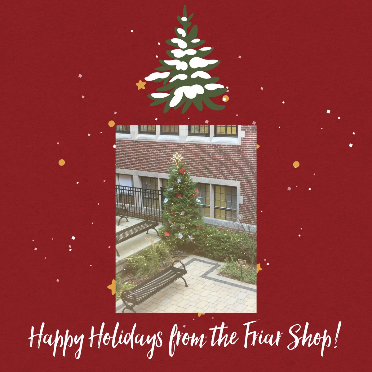 TheFriarShop's tweet photo. We hope you will visit the @TheFriarShop online store as you do your Christmas shopping this year! Please visit our webpage for information on days and times available for in-store pick up during remote learning. Holiday favs just restocked &amp; new items added!
#fenwickhighschool https://t.co/lVOIIWuIJp