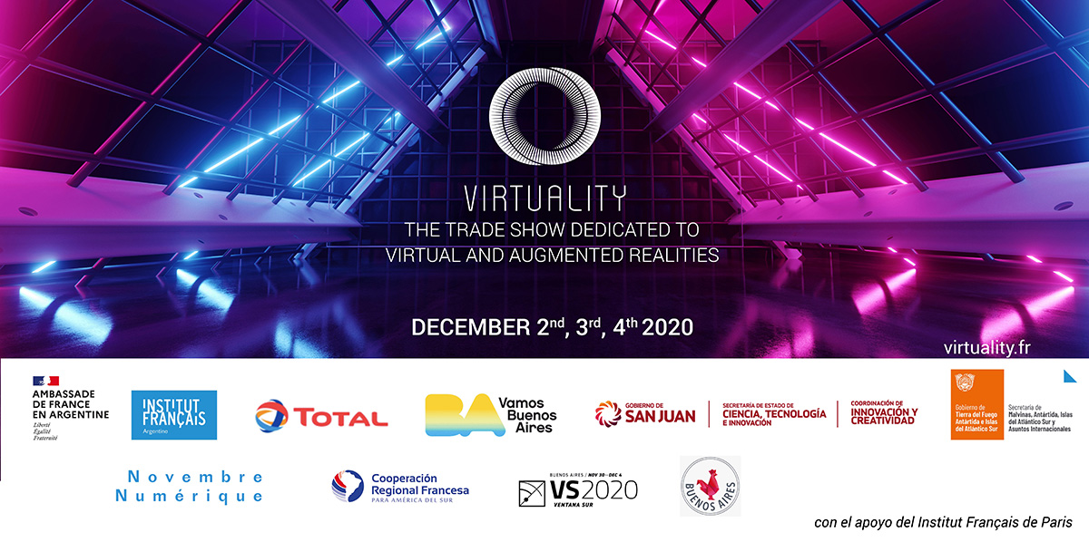 3destiny_ra's tweet image. ¡#3Destiny en Virtuality experience 2020!🤳✨

Este miércoles, de 10 a 12, visitá el stand de @gcba para conocer los beneficios que la #RealidadAumentada tiene para ofrecerte

Si sos profesional y mayor de 18 años:

✍🏻 Inscribite en virtuality.fr

#VirtualityExperience
