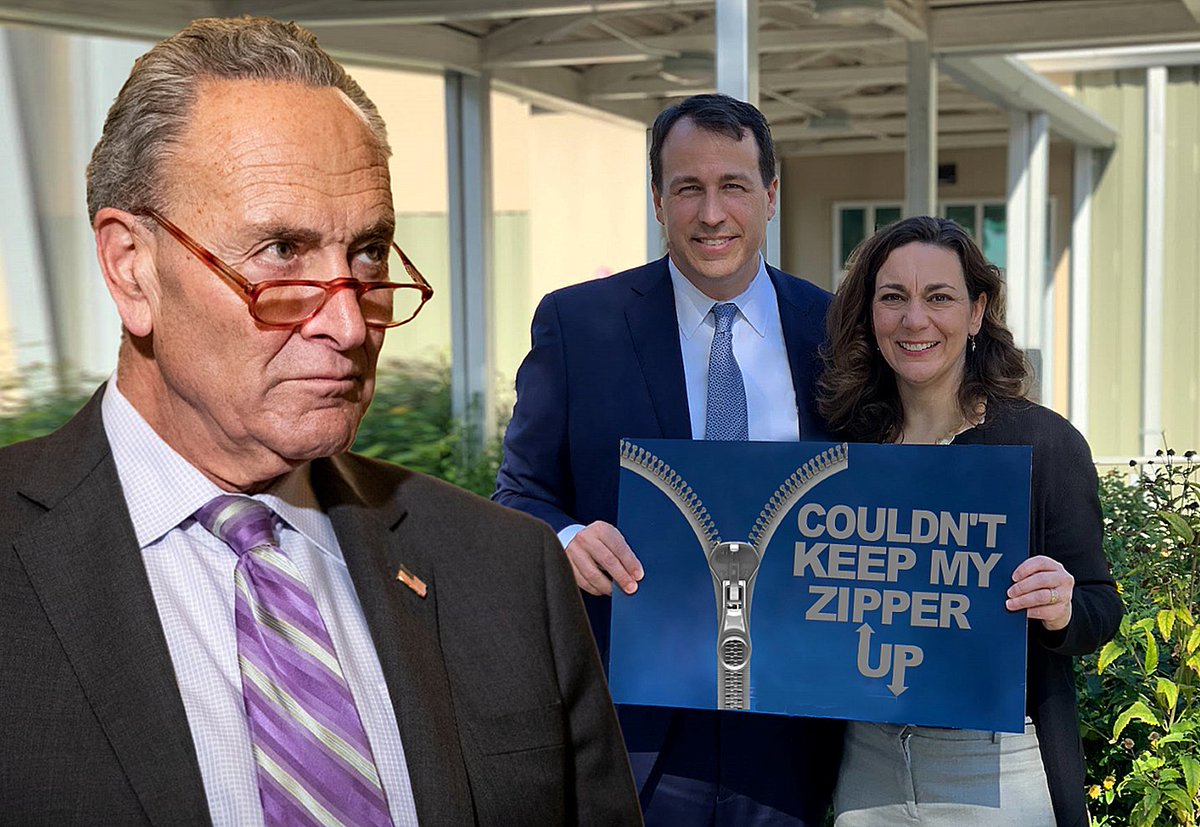 PoliticalClownP's tweet image. #SenateControl

#CuckSchumer has only enough intelligence to open his mouth when he wants to eat, but no more. Dems fumbled key Senate races, he says, because RBG up and died and @CalforNC was all about the booty. Best of all, they pissed away a fortune in the process.