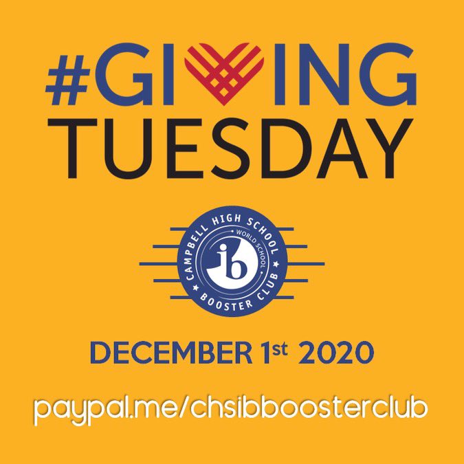 chsibbooster's tweet photo. We appreciate the support on #GivingTuesday https://t.co/obqy8swc91