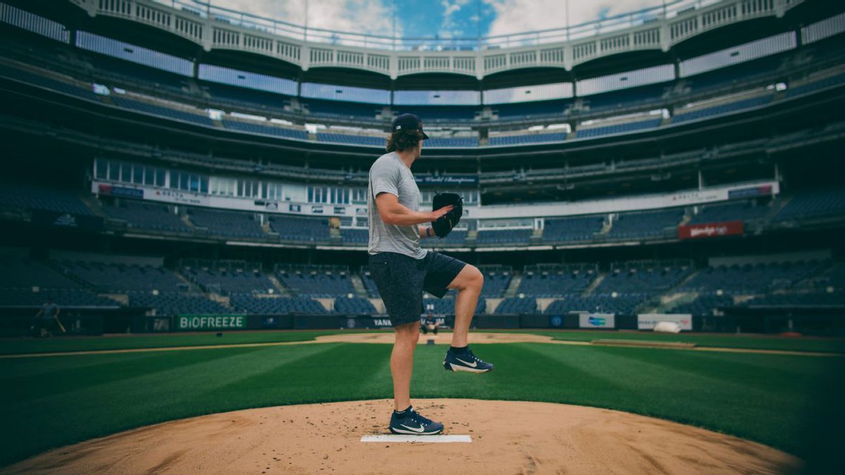 Former <a href="/GoNUbaseball/">Northeastern Baseball</a> player and current <a href="/Yankees/">New York Yankees</a> pitcher Adam Ottavino captured a behind the scene glimpse of an unprecedented year in the <a href="/MLB/">MLB</a> es.pn/2J2Dze7 <a href="/GoNUathletics/">Northeastern Huskies</a> <a href="/espn/">ESPN</a>