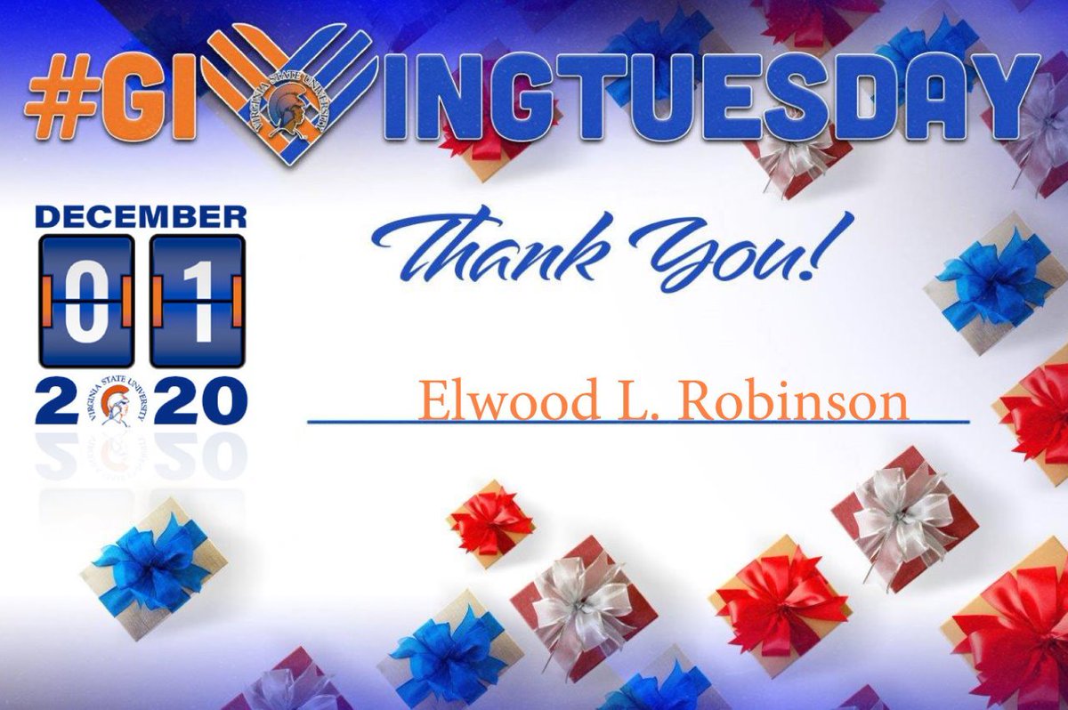 VSUTrojanAlumni's tweet photo. The gifts just keep coming!
Thank you to the following donors for their gift during #GivingTuesday. #VSUGives 🧡💙
Trojans, you can still make a gift for Giving Tuesday with the click of the link: https://t.co/u41guIm9PA https://t.co/6O1qkcr2ts