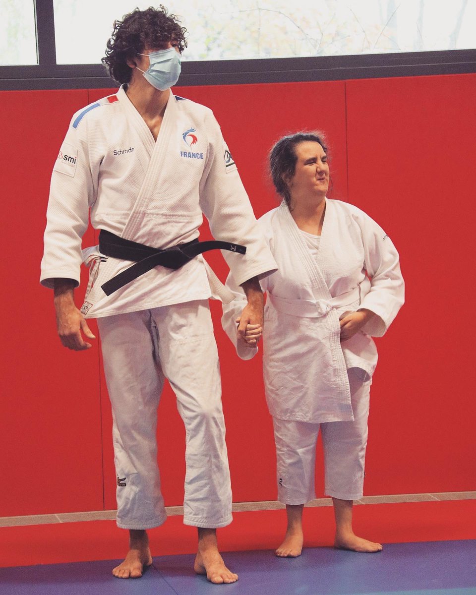 axusbenjamin's tweet photo. Quel plaisir de partager des moments avec ce groupe handi judo, leur courage et leur détermination sont une source d’inspiration🙌🏼
@ffjudo_officiel @SchrodersFR @AJAPARISXX1 https://t.co/8O4X0zGbLx