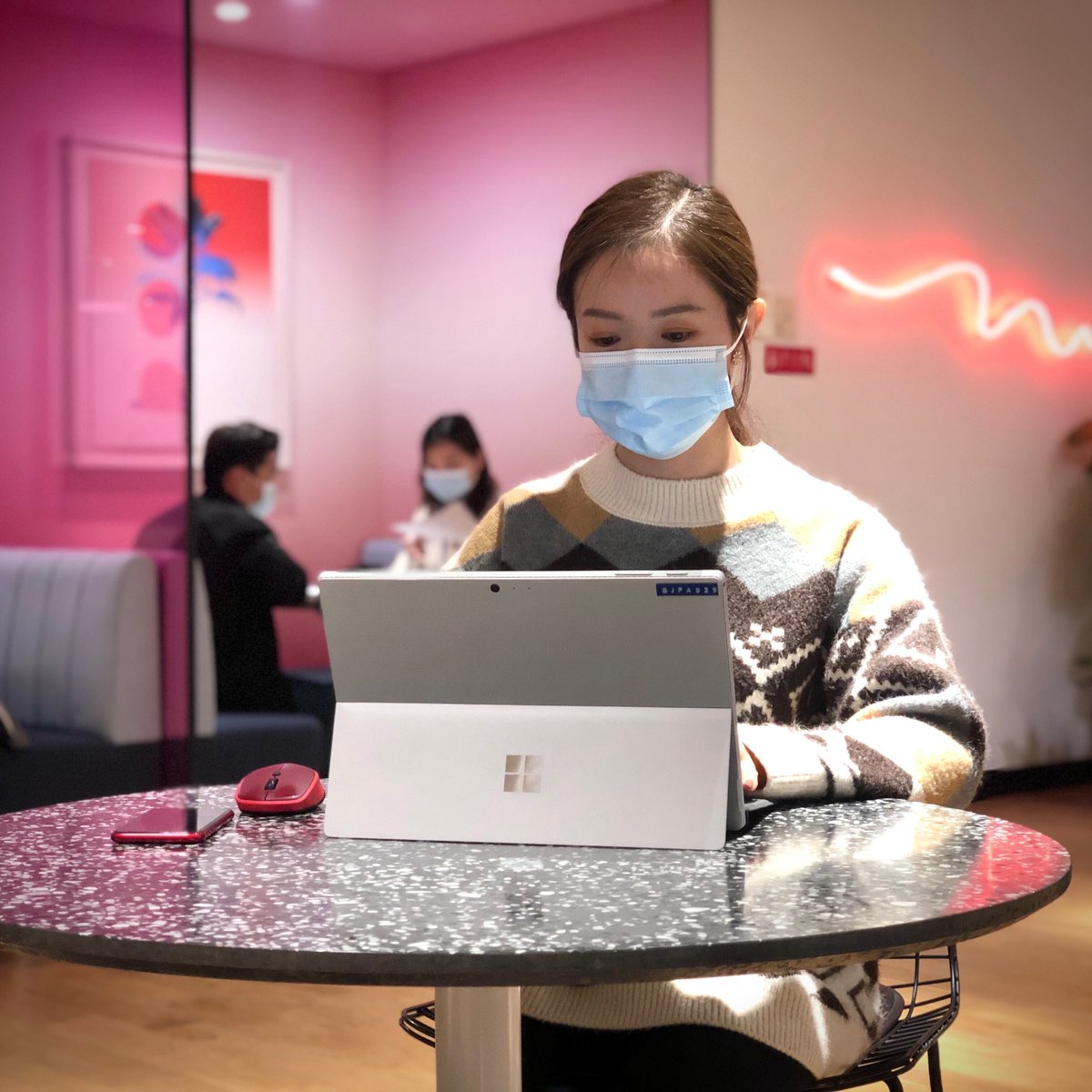 DailyBrew's tweet photo. With safety precautions in place, our China team recently returned to their office, and they couldn’t be happier to be reunited! 😀 #InsideHA https://t.co/gZLSWxx49I