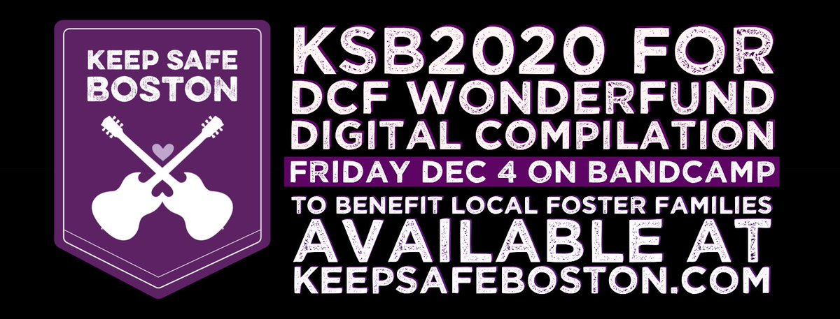It will be released! This Friday on @bandcamp, #KSB2020 digital comp for #DCFWonderfund. Get your song in if you planned on including one, please. TYVM to everyone who’s helped out. #Fosterfamilies still need our support this season. Online at keepsafeboston.com