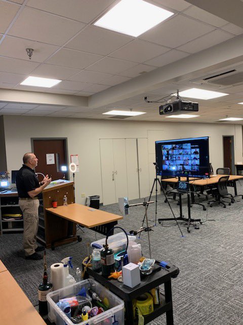 Fire investigation is virtual! What an awesome opportunity in a new learning environment for the NFA ⁦<a href="/usfire/">U.S. Fire (USFA)</a>⁩ ⁦. Thanks to our great partners ⁦⁦<a href="/ATFHQ/">ATF HQ</a>⁩. #youwanttobehere #today’sNFA #continuetolearn