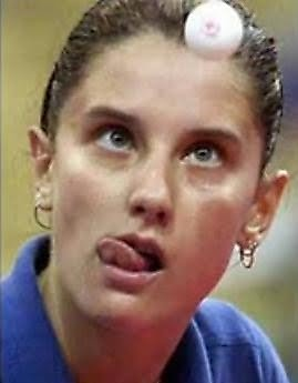 There's a small lag - you can't avoid physics. Signals take time to travel the globe. But apart from that, it felt just as real as if we met at a gym to play a little.We played. We talked. We laughed when the other reflexively ducked from a shot coming fast at his face.