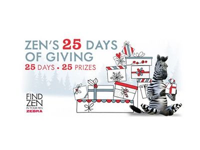 GooseGiveaways's tweet photo. π¦ Zebra Pen Zenβs 25 Days of Giving Sweepstakes β 25 winners
π±οΈ Click here for sweepstakes link and details π https://t.co/hwA7wZdZvc
ποΈ Open to US, DC, 18+
#sweepstakes #giveaway #ZebraPens #christmasSweeps #ZenZebra https://t.co/6lJBHoFq2N