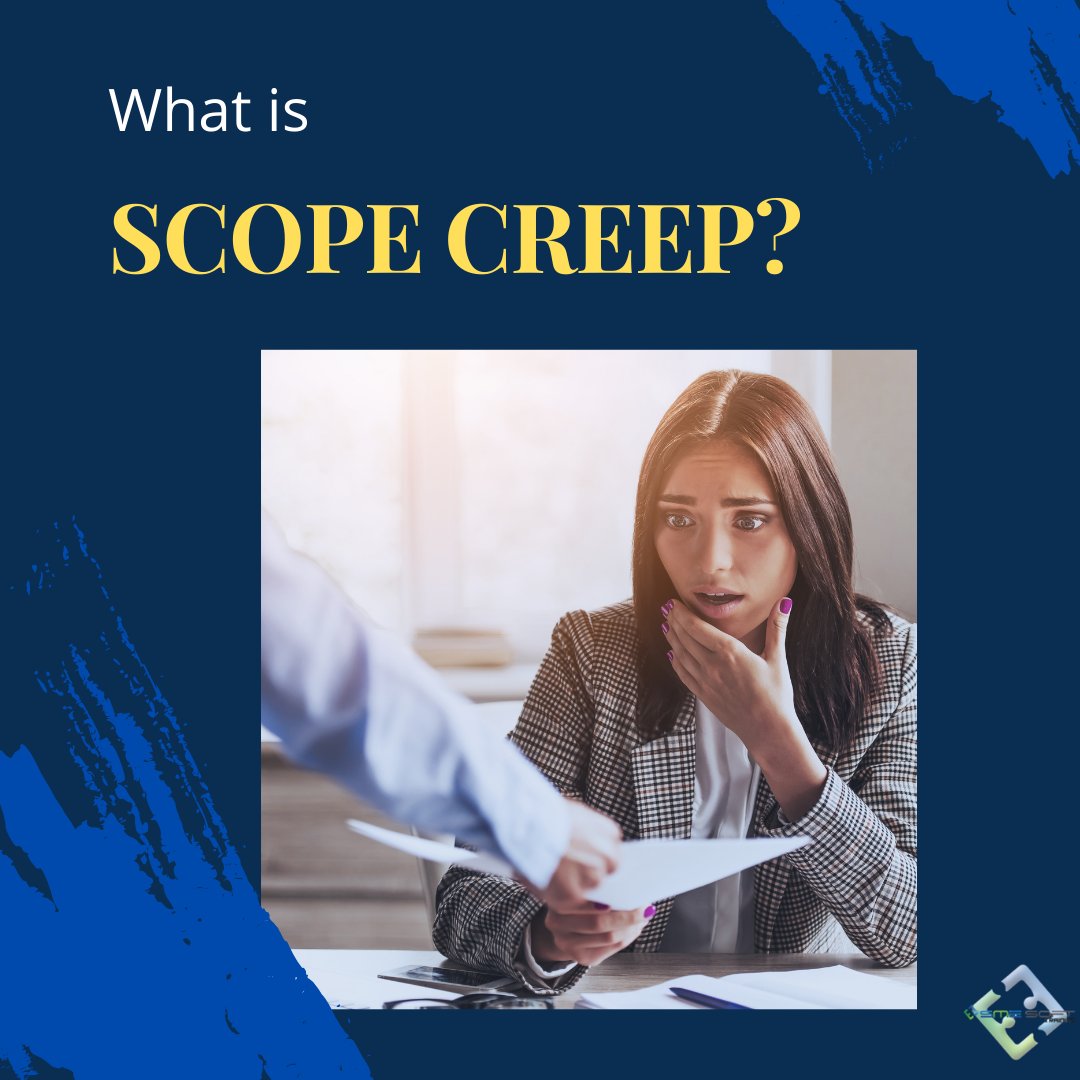 "Have you ever experienced starting a project then additional requirements or features that are not authorized keep on adding up while the project is already ongoing? 
That is SCOPE CREEP. 
Learn how you can avoid scope creep.
Send us a message to learn more.
#projectmanagement