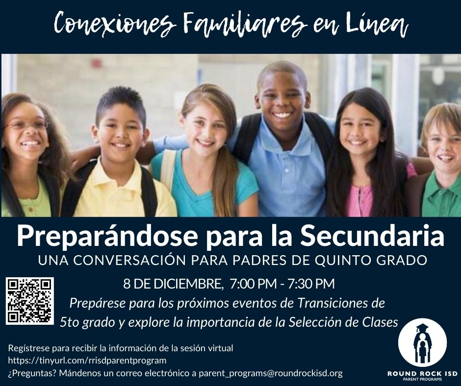 Alejandra Soule (@alejandrarrisd) on Twitter photo Attention Fifth Grade Parents!
Please join us in ONE week! December 8, 7:00 - 7:30 pm.
<a href="/CallisonES/">Callison Elementary</a> <a href="/GattisRRISD/">GattisRRISD</a> Attention Fifth Grade Parents!
Please join us in ONE week! December 8, 7:00 - 7:30 pm.
<a href="/CallisonES/">Callison Elementary</a> <a href="/GattisRRISD/">GattisRRISD</a>