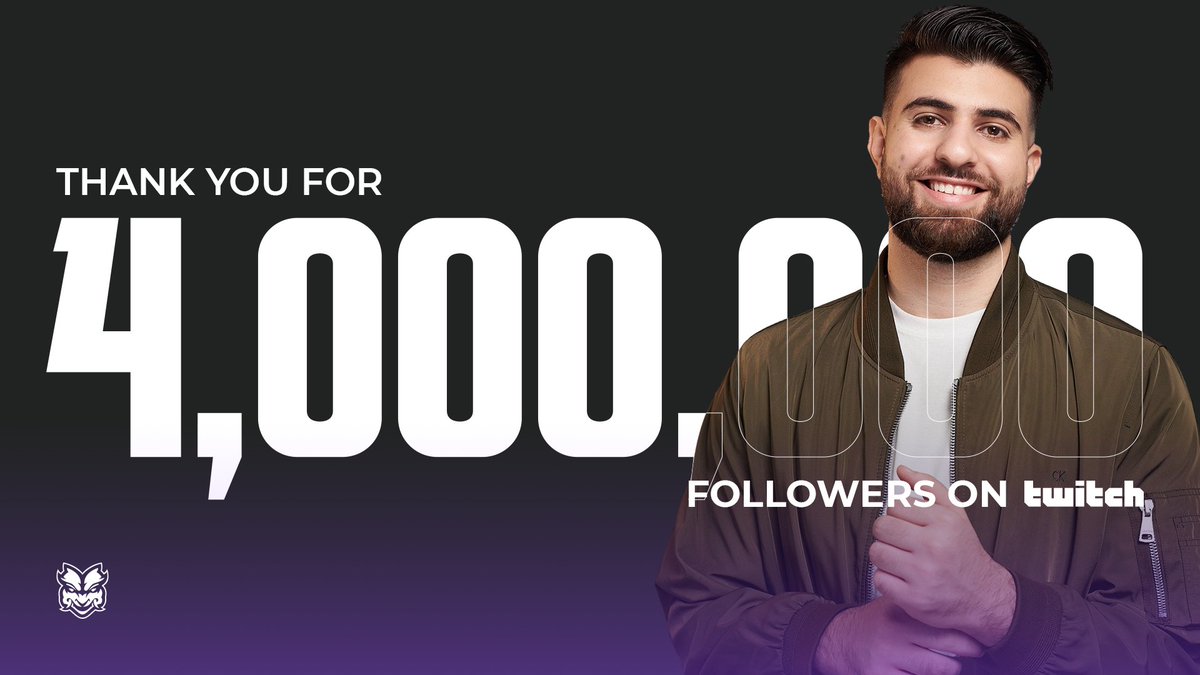 SypherPK's tweet photo. Thank you so much for this amazing milestone, I can't even believe it. Onwards and upwards with this amazing community. ❤️👹

4M on @Twitch https://t.co/69UJ4UxMi7