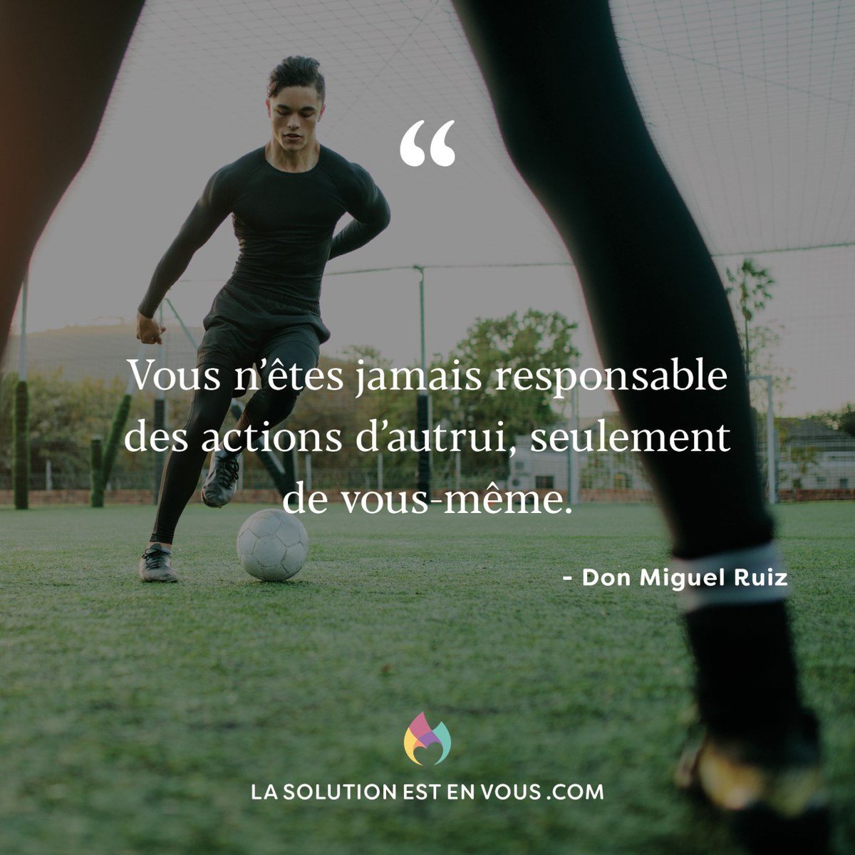 So4real6's tweet photo. "Vous n'êtes jamais responsable des actions d'autrui, seulement de vous-même."💝Don Miguel Ruiz
#LaSolutionEstEnVous #Citation #Citations #Inspiration #Proverbe #Philosophie #Motivation #Choix #SantéMentale #Sagesse #DemainNousAppartient #Conscience #Responsable https://t.co/OP9GgvuYOM