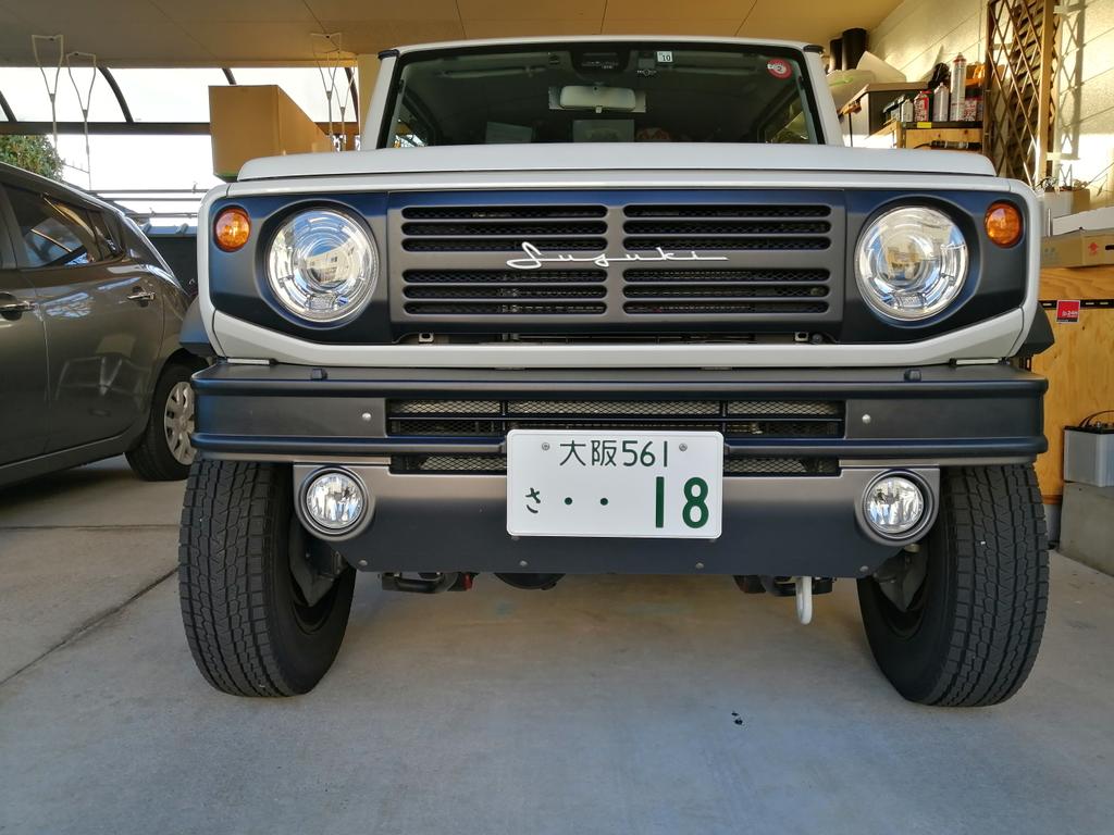 ジムニーjb64 アウトクラスカーズ ビンテージGグリル 未使用