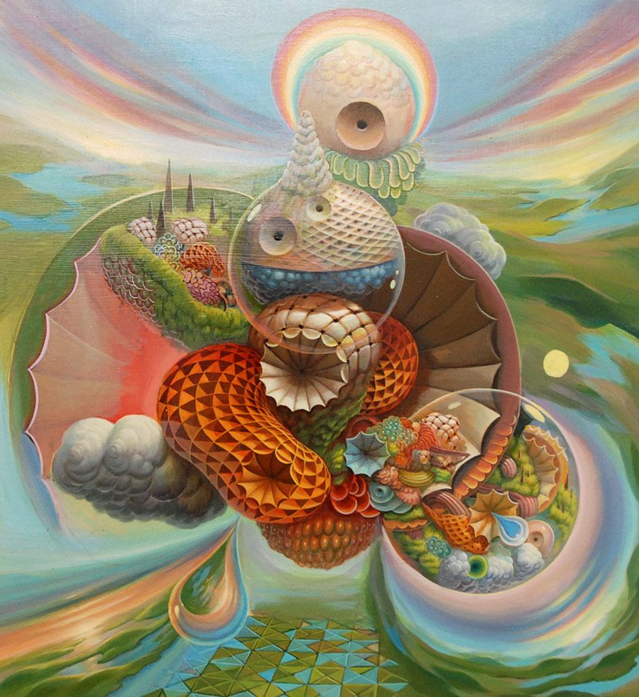 Every time you picture a scenario in your head, you build an entire universe inside of your mind, an instant rendering of space and time that comes equipped with a full implied system of physical mechanics, countless millenia of context, and sensible functional upkeep