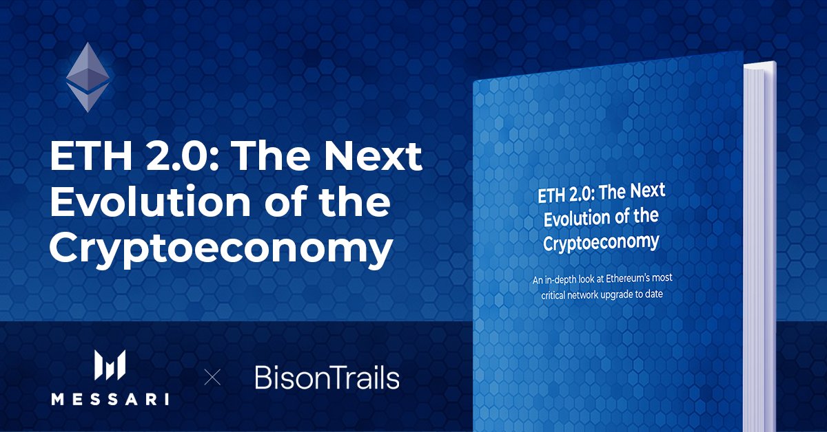 The below is just a taste of what's in our ETH 2.0 report. Get the full enchilada here:  http://bit.ly/3qiLkgF Look for insights from eth2 infrastructure provider  @BisonTrails!