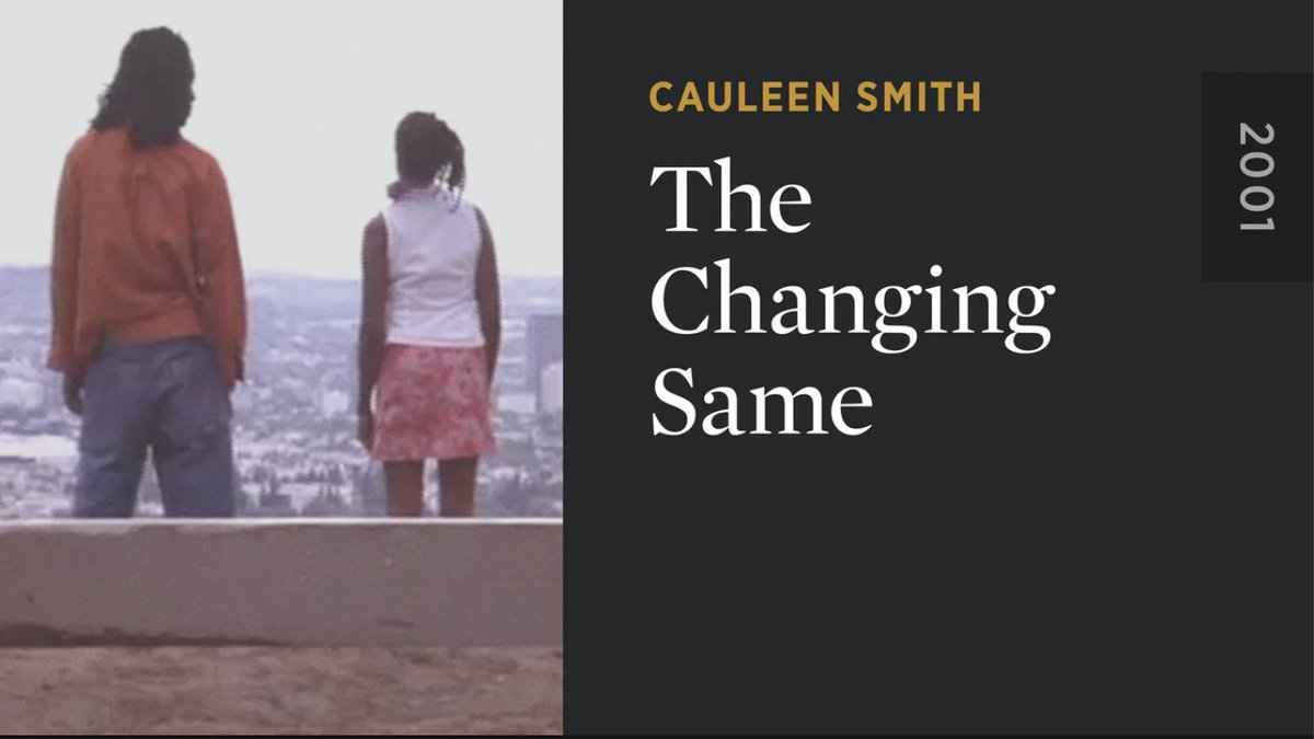 afrofuturism shorts: 1. "the changing same" (2001)  https://www.criterionchannel.com/the-changing-same2. "dark matters" (2010):  https://www.criterionchannel.com/dark-matters 3. "the becoming box" (2011):  https://www.criterionchannel.com/the-becoming-box4. "hasaki ya suda" (2011):  https://www.criterionchannel.com/hasaki-ya-suda 