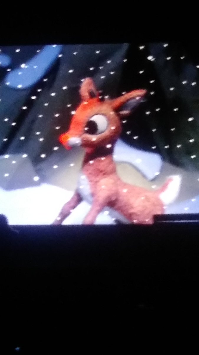 steve_schwetman's tweet photo. Ok, show of hands...who else is watching "Rudolph" @CBS #rudolphtherednosedreindeer https://t.co/I1294U3KoF