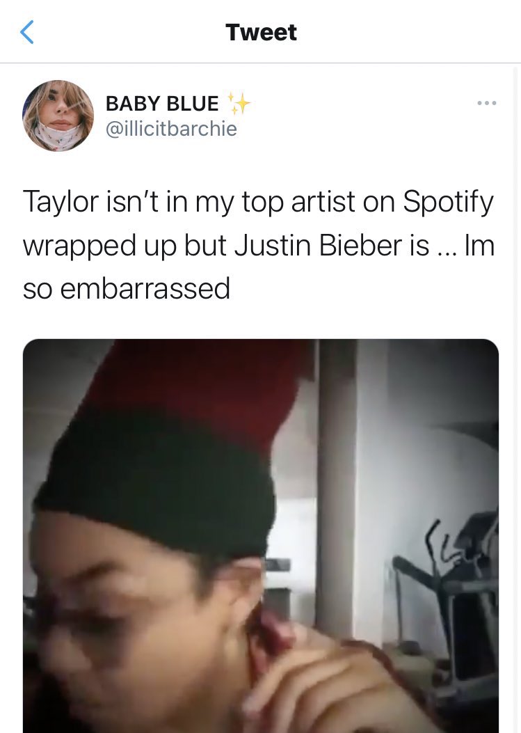 justin haters having him in their spotify wrapped: a thread 