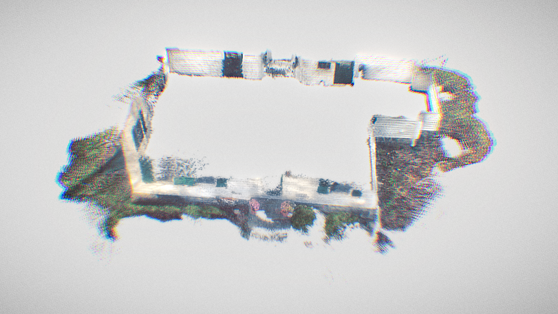 8) Frankly tho, no matter what you'll be stitching. The trick is finding a shared reference. For this house, I started by scanning the perimeter in  @SiteScape to make all the other pieces to add more like a puzzle. SiteScape gives you a point-count budget (like a paint bucket).