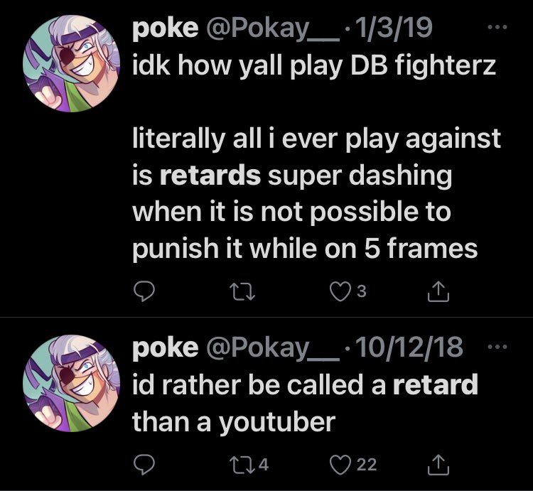 pokay slur compilation /lh https://twitter.com/schlannie/status/1333944114199531525