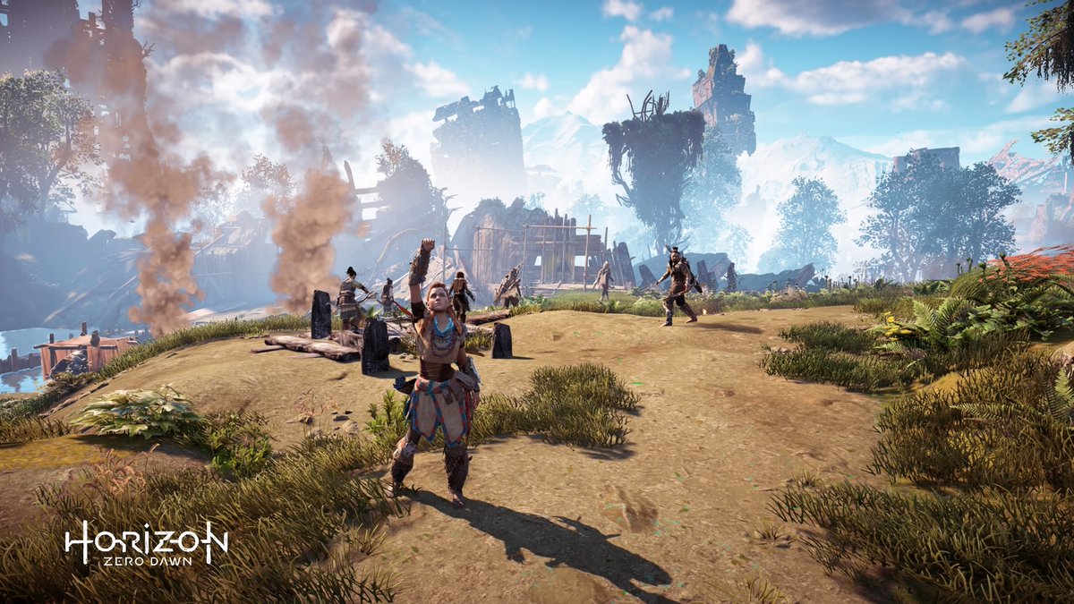 C4RL0S_AG's tweet photo. La venganza de los Nora #HorizonZeroDawn #PS4share https://t.co/Z7o37Xec2N