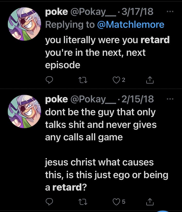 pokay slur compilation /lh https://twitter.com/schlannie/status/1333944114199531525