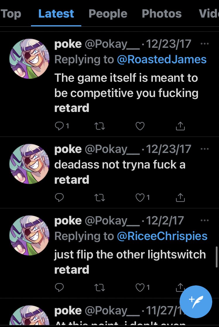 pokay slur compilation /lh https://twitter.com/schlannie/status/1333944114199531525