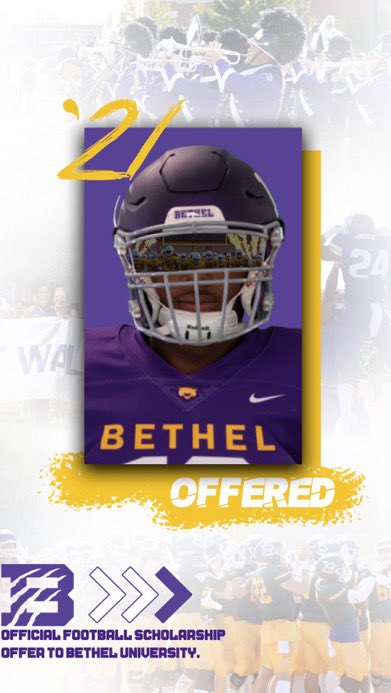 GLORY TO MY LORD AND SAVIOR JESUS CHRIST❤️I am beyond blessed to receive an offer from <a href="/BU_FootballTN/">Bethel University Football (TN)</a> <a href="/CoachKLBs/">Dustin Kincaid</a>