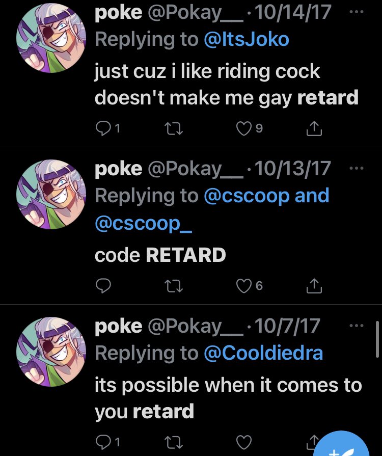 pokay slur compilation /lh https://twitter.com/schlannie/status/1333944114199531525