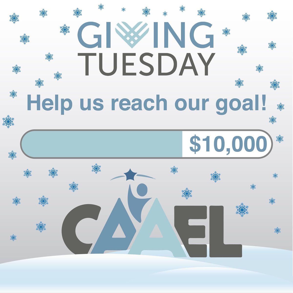 Thank you to all of you who donated to CAAEL today.....or to any other incredible charity doing great work on this #GivingTuesday!  

There's still time to donate before our midnight deadline!  Thank you! 💙