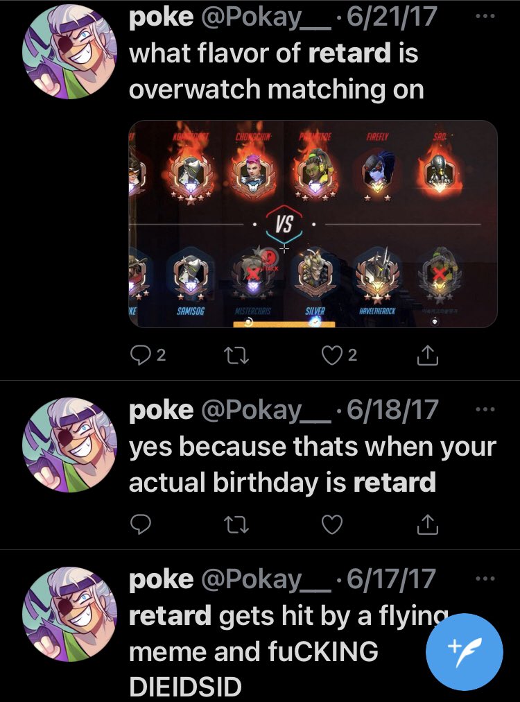 pokay slur compilation /lh https://twitter.com/schlannie/status/1333944114199531525