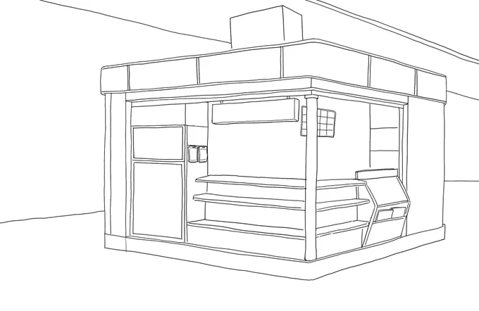 描いててあまり楽しくなくて全然筆進まないから一回寝かせる 