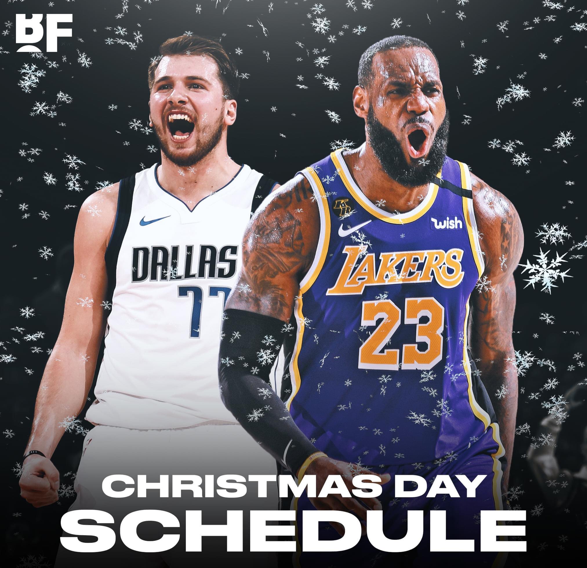Nba Christmas Day Schedule 2022 Leaked Basketball Forever No Twitter: "Breaking: Nba Christmas Day Schedule Has  Been Leaked! Pelicans At Heat Warriors At Bucks Nets At Celtics Mavericks  At Lakers Clippers At Nuggets Https://T.co/Nwiovconcf" / Twitter